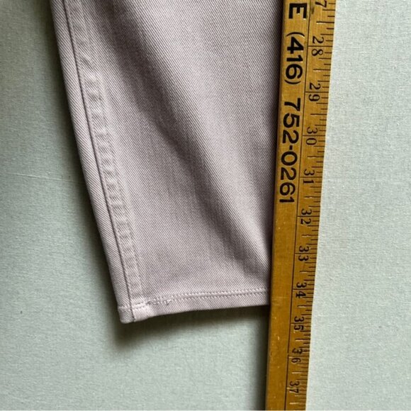 Spanx high waisted pull on lavender jeans Sz M/ 8 - Picture 9 of 9